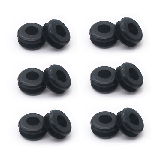 Rubber Fuel Tank Mounting Grommets Gasket Kit For Harley Fxsts Springer 88-99