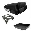 Matte Chopped Trunk Backrest Solo Mount Fit For Harley Touring Road King 14-2026