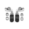 22/25/32/35mm Highway Foot Pegs Mount Fit For Honda Goldwing Engine Guard Chrome