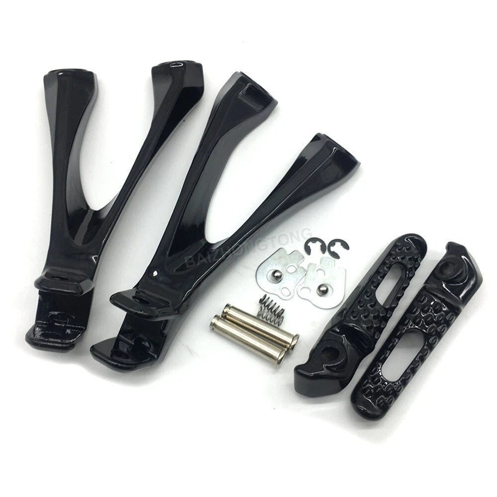 Fit For 2017 2018-2023 Honda CBR1000RR New Rear Passenger Foot Peg Bracket Black