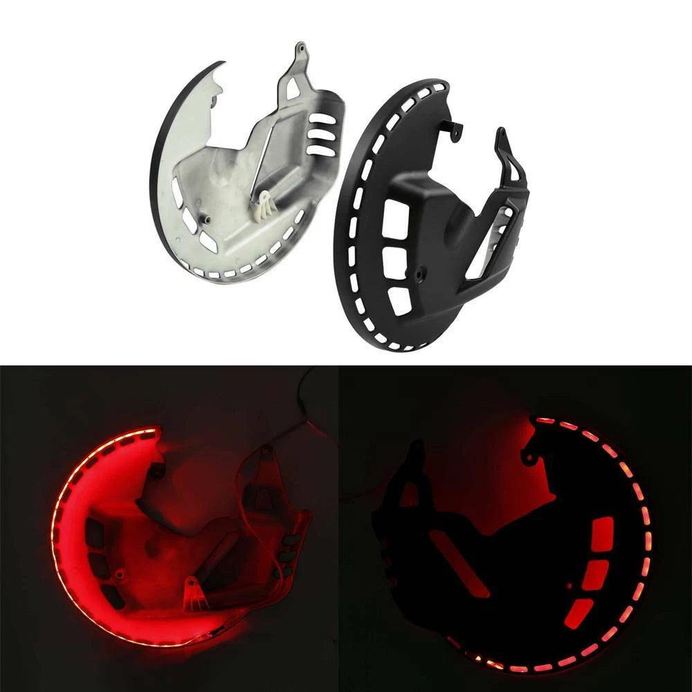 Brake Rotor Covers Red LED Ring Of Fire Fit For Honda Goldwing GL1800 2001-2017