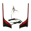 Rear Vertical LED Red Light Lens Strips Fit For Honda Goldwing GL1800 2012-17 16