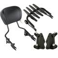 Backrest Sissy Bar Stealth Luggage Rack Docking Fit For Harley Road Glide 09-13