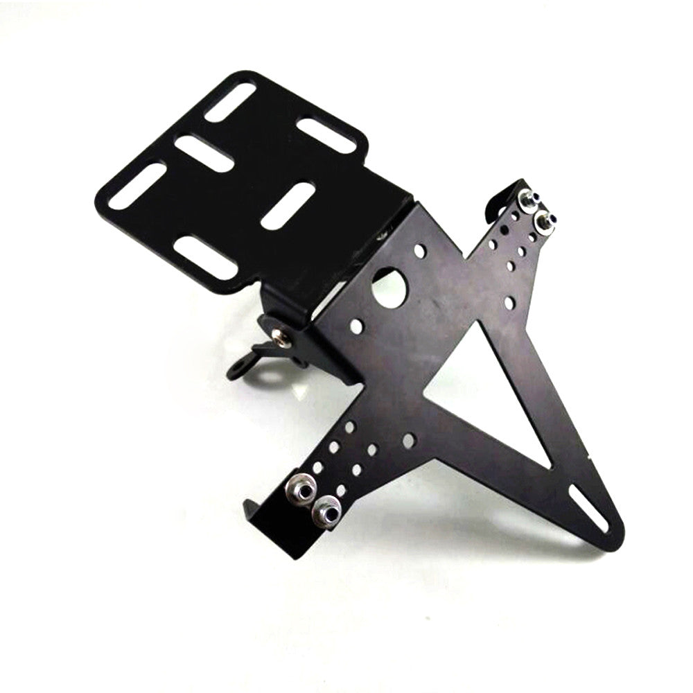 Motorcycle Rear Tail Light Mount License Plate Bracket Holder For Street Bike