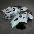 Green Purple Chameleon Grey Fairing Kit +Bolts for Suzuki GSXR600/750 2004 2005