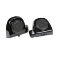 6.5" Speakers Pods Box Grills Fit For Harley Touring 14-23 Lower Fairing Vented