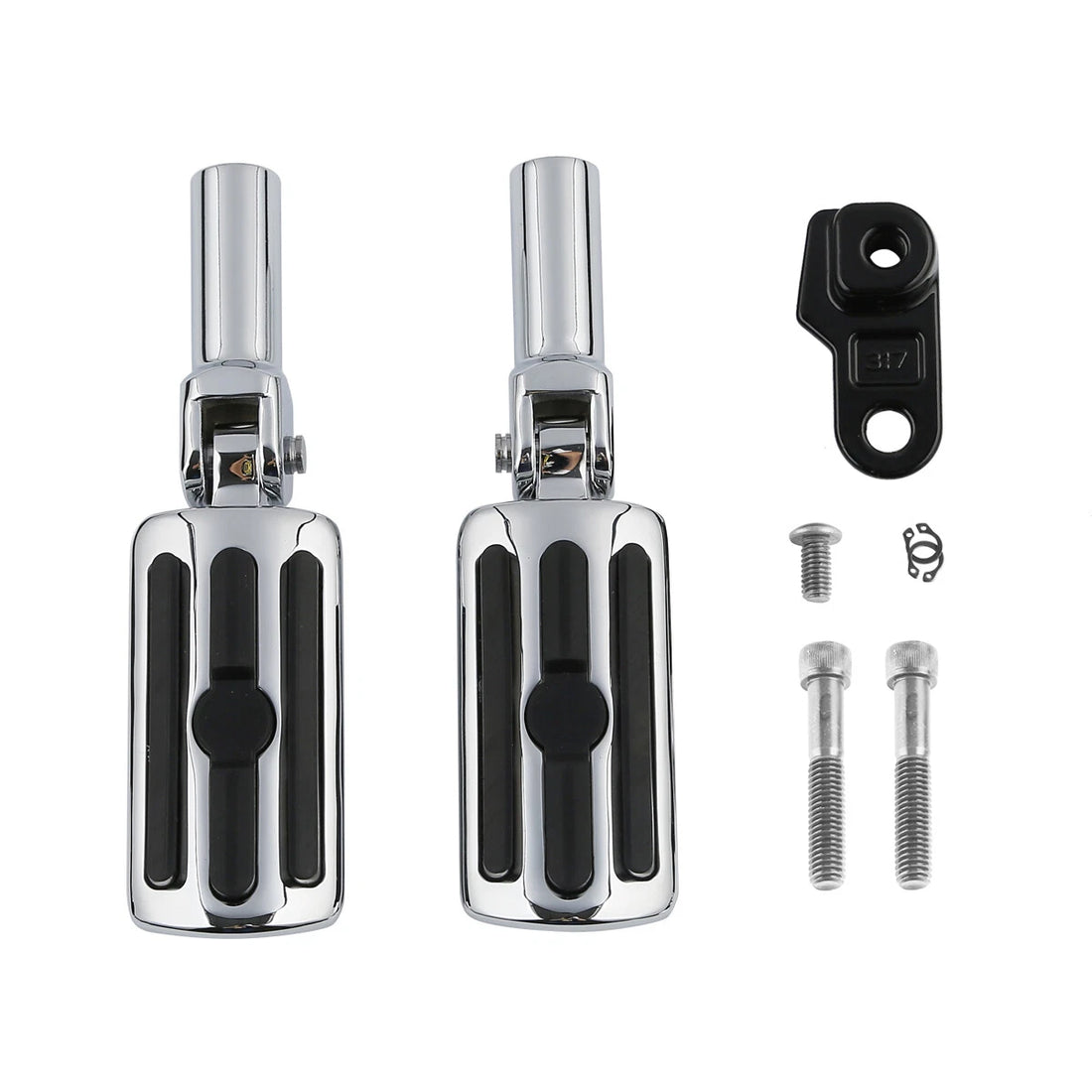 Fit For Harley Softail Slim Fls 12-17 Rear Footpegs Passenger Pegs Bracket Kit