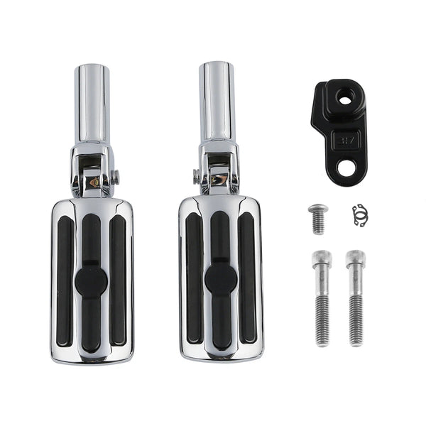 Fit For Harley Softail Slim Fls 12-17 Rear Footpegs Passenger Pegs Bracket Kit
