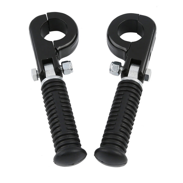1 1/4" Highway Engine Guard Foot Peg Footpeg Mount Clamps Fit For Harley Touring