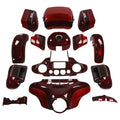 Fairing Body Kit Fit For Harley Electra Glide 14+ Mysterious/Velocity Red Sunglo