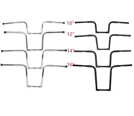 10"/12"/14"/16" 1.25" Ape Hanger Handlebar Bars For Harley Sportster XL883 1200