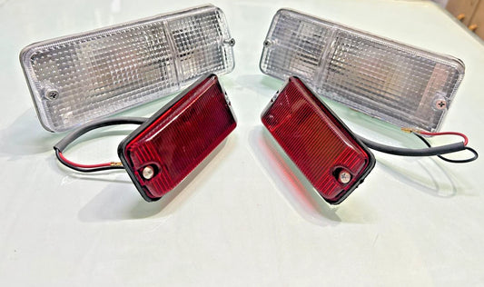 For Suzuki Jimny Samurai SJ410 Front Side Fender Indicator Turn Signal @VD