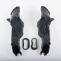 For 2009-2016 Suzuki GSXR1000 Gsxr 1000 Black ABS Ram Air Intake Tube Duct Ducts