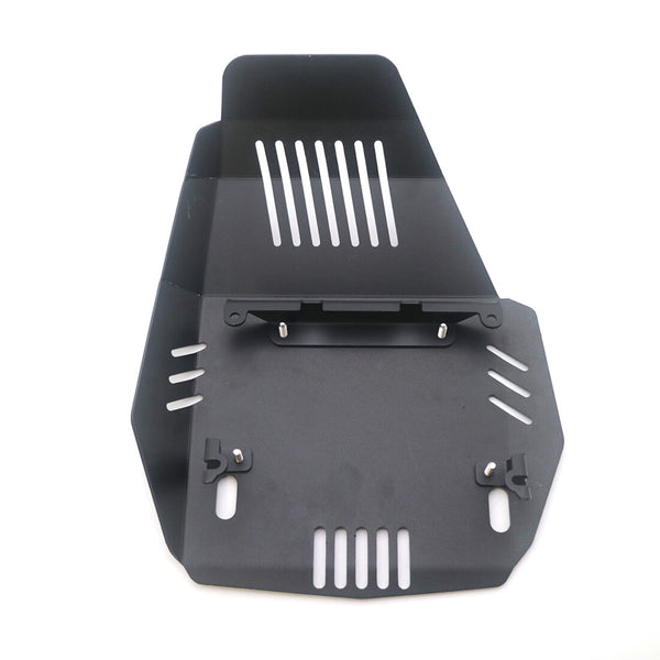 Black Engine Protection Bash Guard Sump Plate Cover For Benelli TRK502 TRK502X