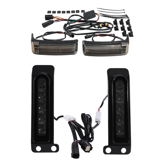 LED Inserts Support Brake Run Turn Signals Light Fit For Harley Road Glide 14-24