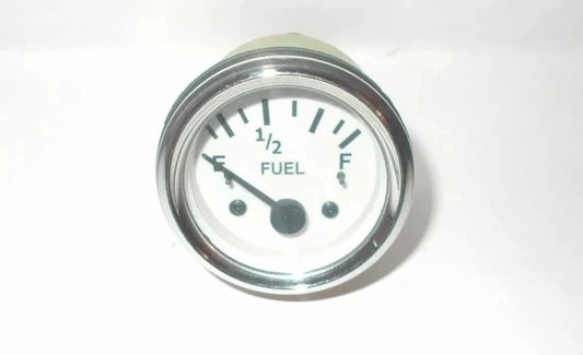 2" /52mm Electrical Fuel Gauge -Chrome Housing @VD