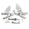 Rider Driver Footpegs Footrest Foot Pegs Bracket Fit For Yamaha Yzf R6 2006-2016