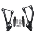 Passenger Rear Foot Pegs Bracket Fit For Kawasaki Ninja ZX6R 05-08 ZX636 05-06