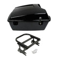 Black Chopped Trunk Mount Rack Fit For Harley Touring Road King 1997-2008