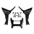 Vivid Black Side Fairings Spoilers Covers Fit For Harley Road Glide 2017-2024 23