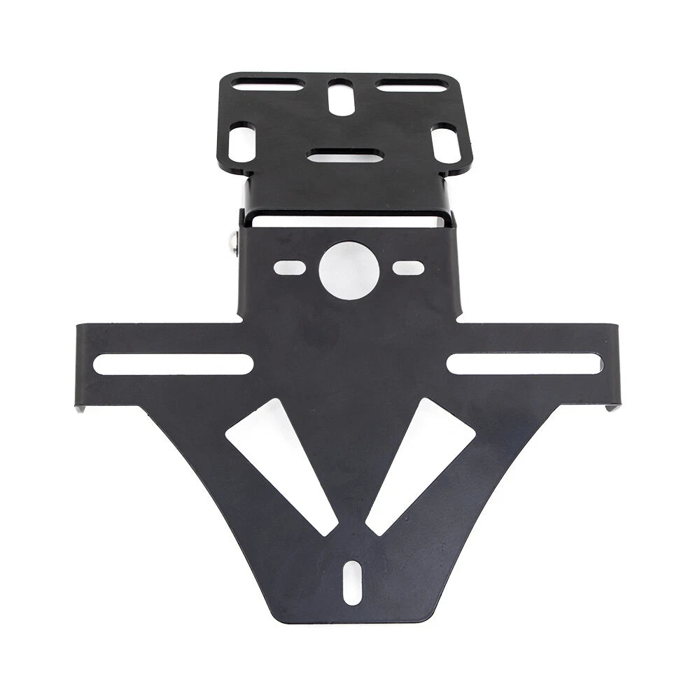 Black Adjustable Angle License Plate Frame Holder Bracket For Yamaha Yzf R1 R3
