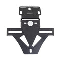 Black Adjustable Angle License Plate Frame Holder Bracket For Yamaha Yzf R1 R3