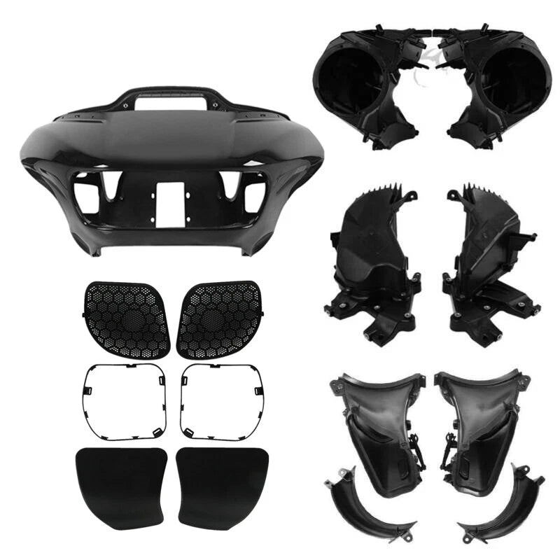 Inner Outer Fairings Speaker Cover Glove Box Air Duct Fit For Road Glide 15-2024