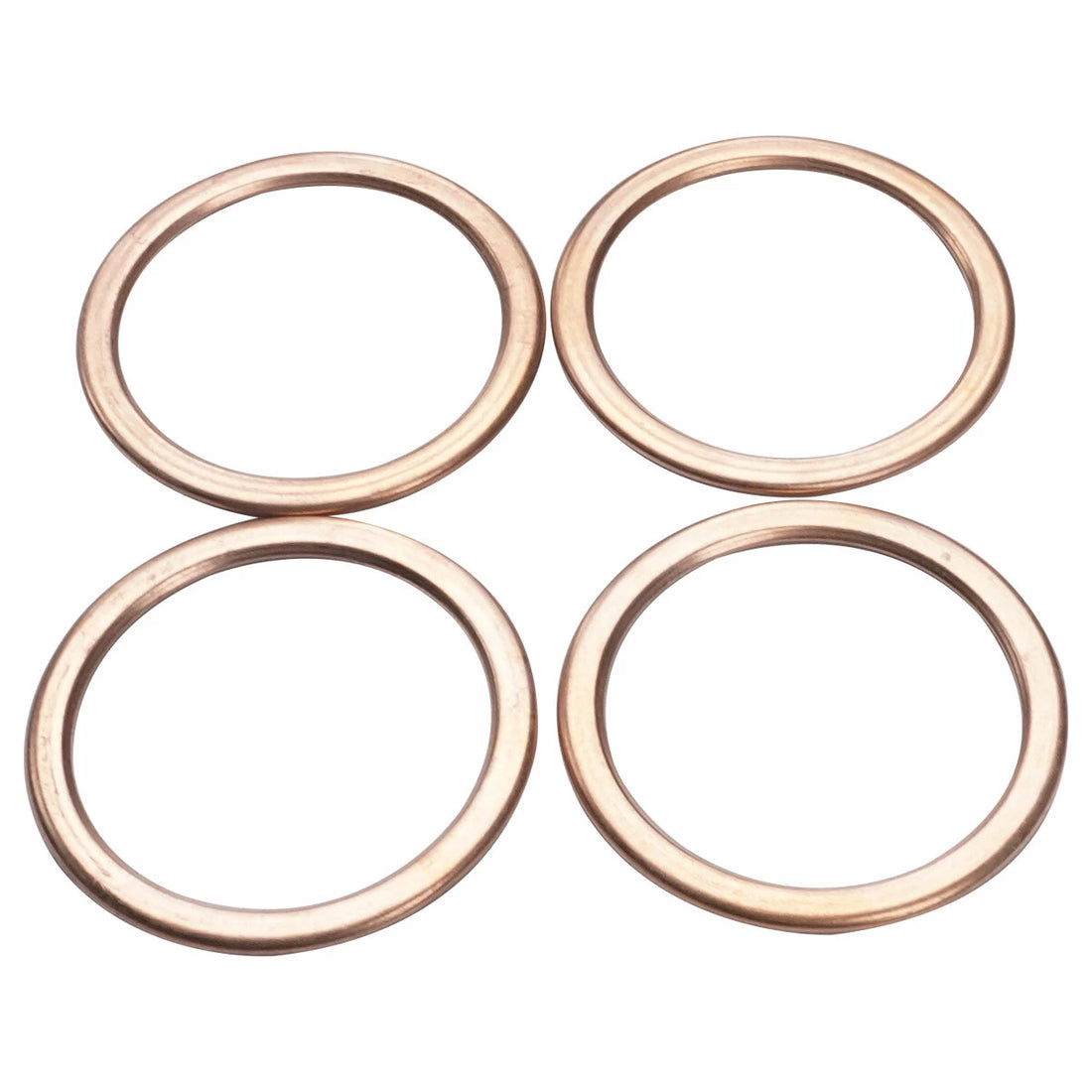 4PC Motorcycle Exhaust Pipe Gasket For Kawasaki Ninja ZX10R 11-24 ZX636 02-24