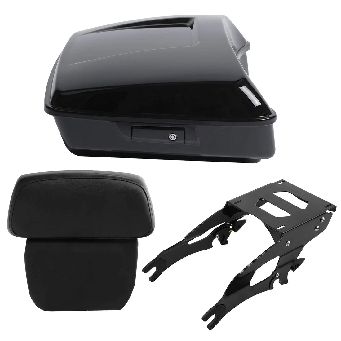 Chopped Trunk Backrest Mount Rack Fit For Indian Chieftain Limited 2017-2024