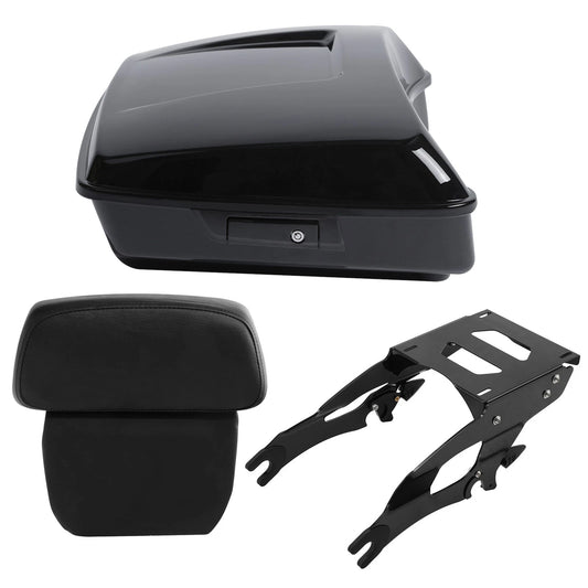 Chopped Trunk Backrest Mount Rack Fit For Indian Chieftain Limited 2017-2024