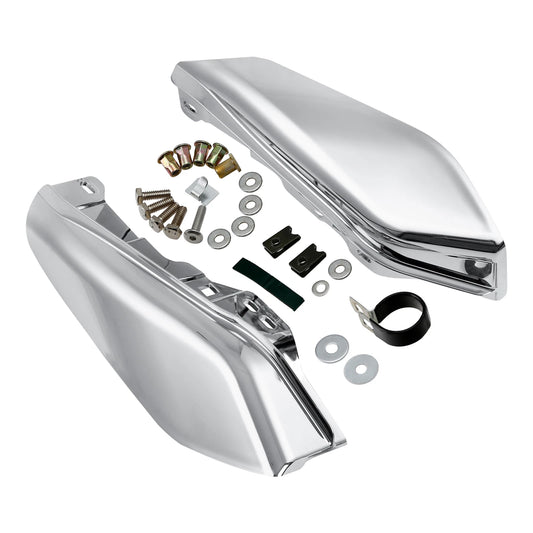 Chrome Mid-Frame Air Deflector Fit For Harley Touring Street Road Glide 09-23 US