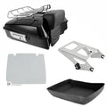 Chopped Trunk Mount Rack Base Plate Fit For Harley Touring Street Glide 2014-26