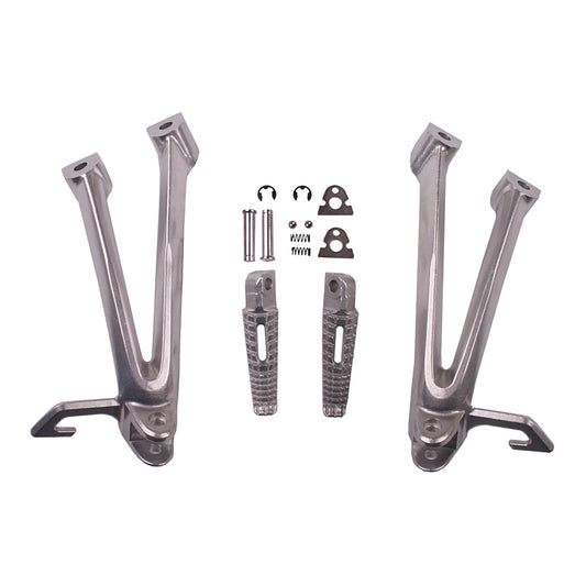 Rear Passenger Footpegs Rest Bracket Fit For Suzuki GSXR600 GSXR750 2006-2007