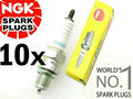 10x GENUINE NGK REPLACEMENT COPPER CORE SPARK PLUG BPR7HS @LS