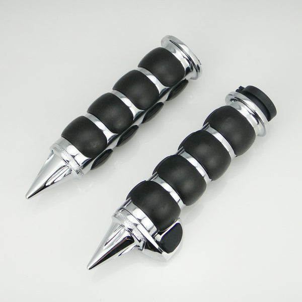 1" With Throttle Boss Handle Grips For Harley Softail Dyna Glide Fat Boy Bad Boy