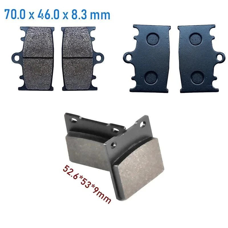 Motorcycle Brake Pads Front&Rear For Suzuki TL1000 TL 1000 SV/SW/SX/SY/SK1 97-01