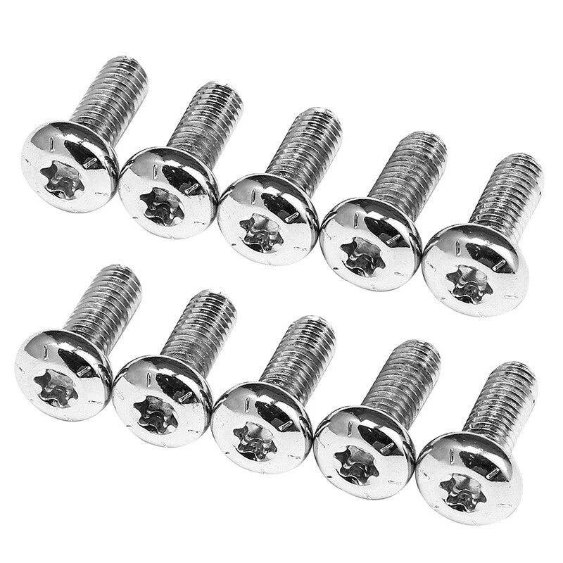 10x Rear Disk Brake Rotor Bolts Fit For Harley Softail Touring Road Street Glide