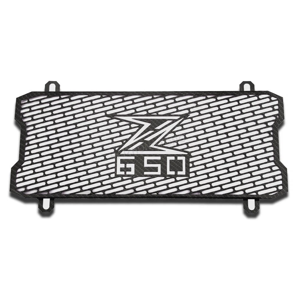 Carbon Radiator Grille Cover Guard Fit for Kawasaki Z650 ZR650 ER650 2017-2019