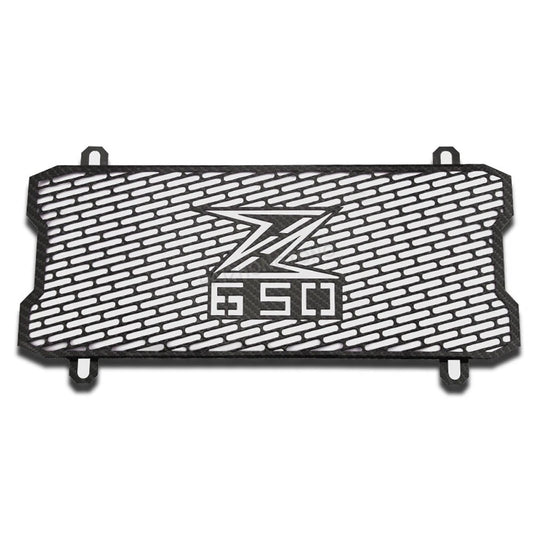 Carbon Radiator Grille Cover Guard Fit for Kawasaki Z650 ZR650 ER650 2017-2019