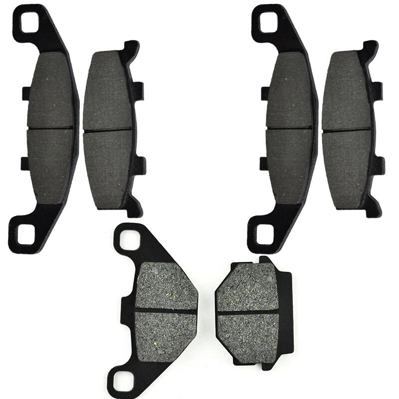Motorcycle Brake Pads Front&Rear For Kawasaki KL650 B1/B2/B3 1989-1992