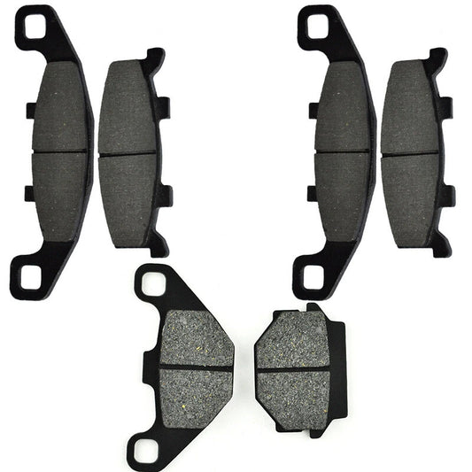 Motorcycle Brake Pads Front&Rear For Kawasaki KL650 B1/B2/B3 1989-1992