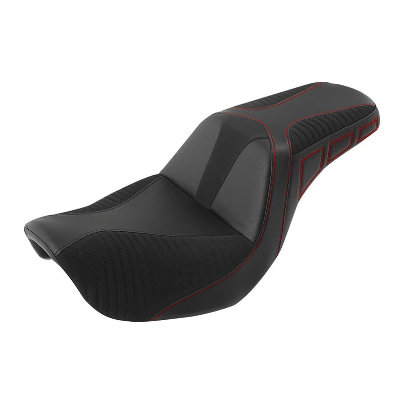 Step-Up Driver & Passenger Seat Fit For Harley Dyna Wide Glide Fat Bob 06-17