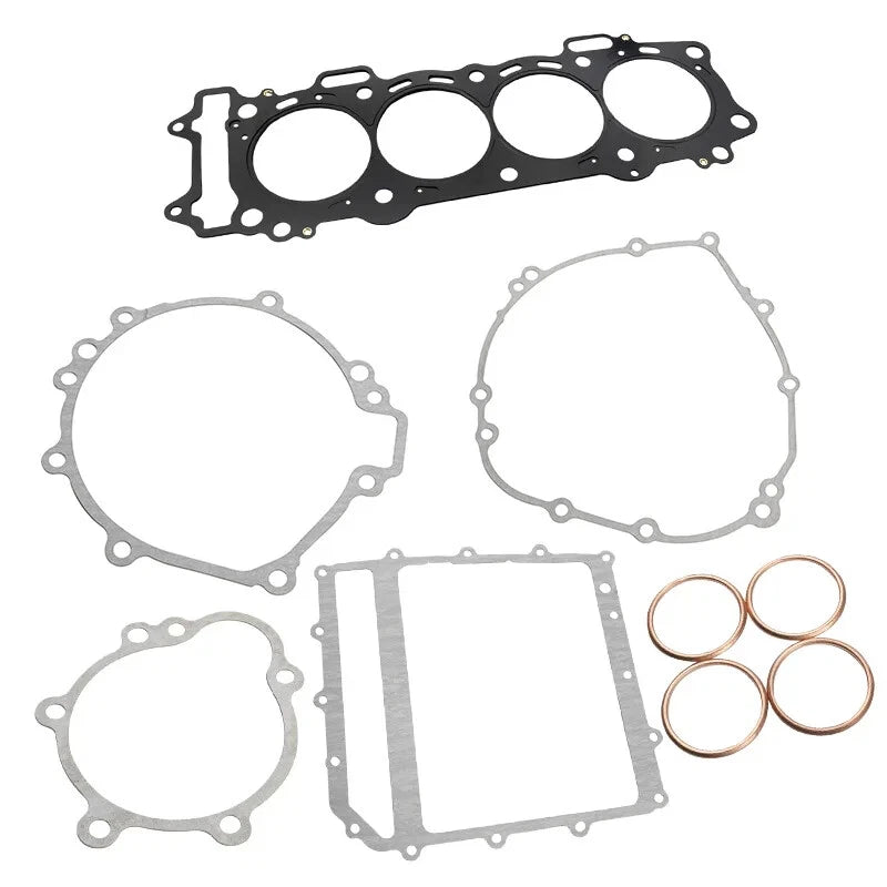 Cylinder Head Crankcase Engine Cover Gasket Set For Kawasaki Ninja ZX10R 06-07