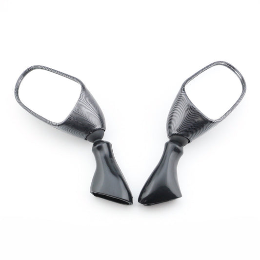 Rear View Side Mirrors For Suzuki Katana GSX600/750F 1998-2002 99 00 01 Carbon
