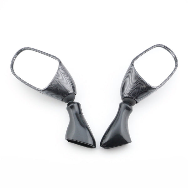 Rear View Side Mirrors For Suzuki Katana GSX600/750F 1998-2002 99 00 01 Carbon