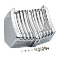 Chrome Oil Cooler Cover Kit Fit For Harley Electra Street Road Glide King 17-23