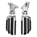 Chrome Passenger Footpeg Pegs Mount Fits For Harley Street Road Glide 1993-2025