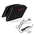 4" Stretched Saddlebags Bracket Kit Fit For Harley Softail Deluxe Fat Boy 84-17