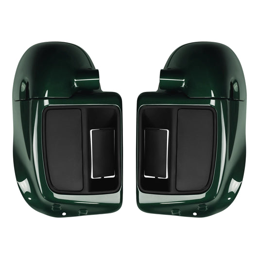 Lower Vented Fairings Fit For Harley Road King Glide 2014-2025 Deep Jade Pearl