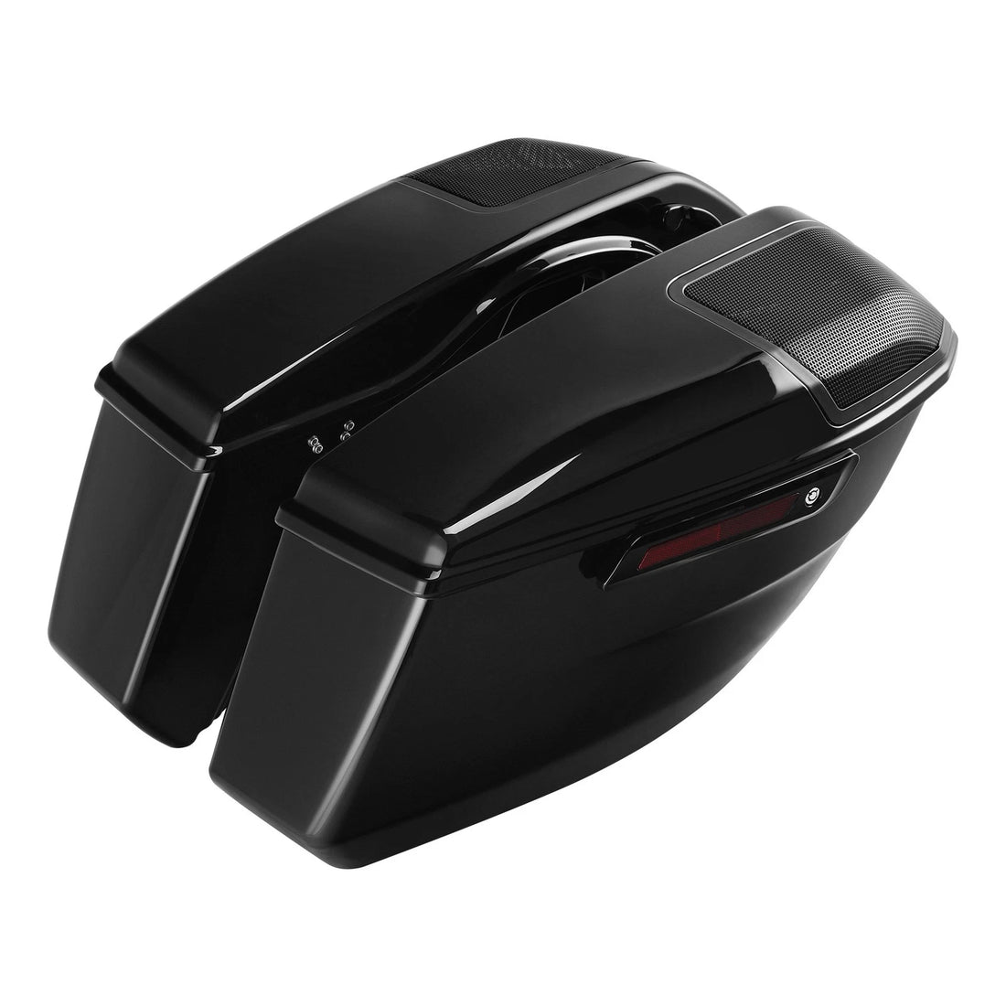 Vivid Black Hard Saddlebags Fit For Harley CVO Road Street Glide 2023-2025 2024